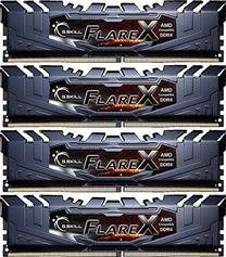 Operatyvioji atmintis (RAM) G.SKILL Flare X F4-2933C16Q-64GFX, DDR4, 64 GB, 2933 MHz