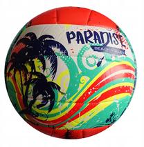 Волейбольный мяч KUBIsport Paradise, красный цв./многоцветный