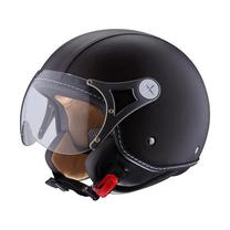Motociklininko šalmas 5011, L, juoda sp.