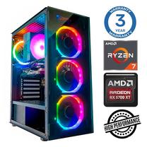 Stacionarus kompiuteris Intop RM65265NS AMD Ryzen 7 5700X, DDR4 16 GB, SSD+HDD 1 TB 2 TB, AMD Radeon RX 6600 8 GB GDDR6