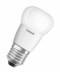 Lemputė Osram LED, P45, 2700 °K, E27, 5.7 W, 470 lm