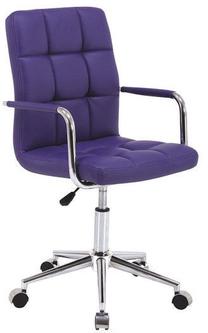 Darba krēsls, violeta krās.
