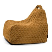 Sėdmaišis Slowdown Game Lure Luxe F50BT.LRLX.MU, garstyčių sp., 170 l