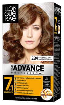 Matu krāsa Llongueras Color Advance, copper golden clear chestnut krās., Copper golden clear chestnut 5.34, 125 ml