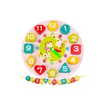 Сортировочная игра, деревянные игрушечные часы Kruzzel, 120 г