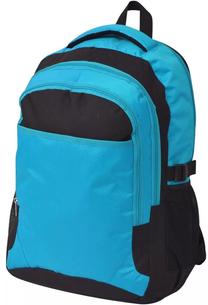 Skolas mugursoma VLX School Backpack, zila krās./melna krās., 50 cm x 33 cm x 17 cm
