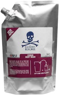 Kūno prausimosi želė vyrams The Bluebeards Revenge Cuban Refill, 1000 ml