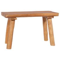 Lauko suoliukas VLX Solid Teak Wood, ruda sp., 80 cm x 40 cm x 46 cm
