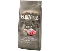 Sausas šunų maistas Elbeville Fit And Slim Condition Fresh Turkey, kalakutiena, 11.4 kg