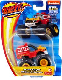 Игрушечный квадроцикл Mattel Fisher Price Blaze & The Monster Machines Rescue Stripes GYC99, красный цв.