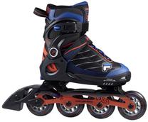 Riedučiai Fila Wizy Alu Boy, mėlyna sp./juoda sp./raudona sp., 38-41