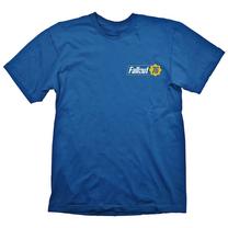 T-krekls Gaya Entertainment Fallout Vault 76, zila krās.