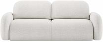Sofa-lova Avuela Bouclé, balta sp., 105 x 250 cm x 94 cm