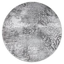 Prekė su pažeista pakuote, Kilimas vidaus Hakano Trex Ornament, pilka sp., 160 cm x 160 cm