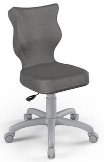 Laste töötool Petit MT33 Size 3, 33 x 30 x 71.5 - 77.5 cm, hall v./tumehall v.