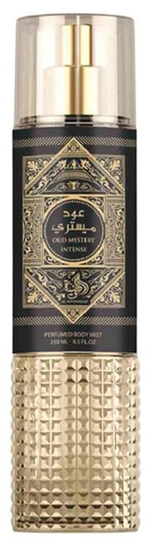 Ķermeņa miglas AL Wataniah Oud Mystery Intense, 250 ml
