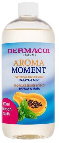 Vedelseep glütseriiniga Dermacol Aroma Moment, münt/papaia, 500 ml