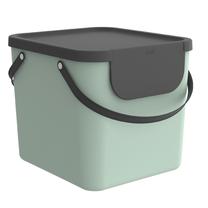 Rūšiavimo šiukšliadėžė Rotho Albula, 40 l, žalia sp.