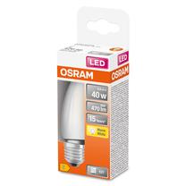 Лампочка Osram LED, E27, теплый белый цв., E27, 4 Вт, 470 лм