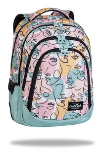Mokyklinė kuprinė CoolPack E10576, įvairių spalvų, 32 cm x 48 cm x 7 cm