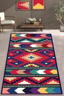 Paklājs Conceptum Hypnose Ordo - Cotton, daudzkrāsaina, 180 cm x 100 cm