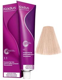 Matu krāsa Kadus Professional Permanent Color, lightest blonde cendre violet krās., 10/96, 60 ml
