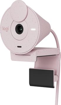 Web kamera Logitech Brio 300, rozā krās., CMOS