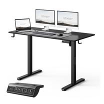Arvutilaud reguleeritava kõrgusega SENSE7 Nojo Light 120, 120 cm x 60 cm, 72 - 118 cm, must v.