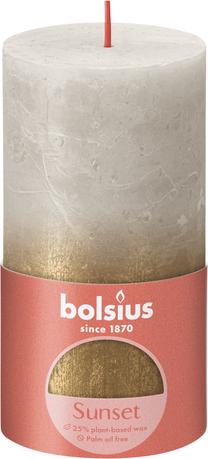 Žvakė, cilindrinė Bolsius, 60 h, Įvairių spalvų