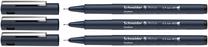 Pastakad Schneider Pictus, must v., 0.7 mm, 3 tk