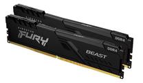 Operatyvioji atmintis (RAM) Kingston Fury Beast DDR4, 8 GB, CL16, 2666 MHz (pažeista pakuotė)/03