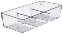 Šaldytuvo organizavimo dėžutė Kinvara 12502, 34 cm x 15.3 cm, skaidri sp.