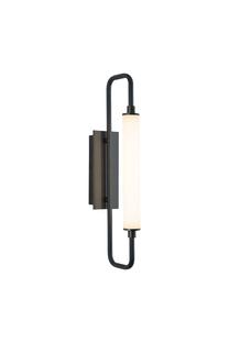 Šviestuvas sieninis Domoletti Lita 2024085W-S, LED, 4000 °K, 0 x 10 W, juoda sp. / juoda sp.