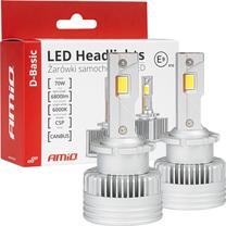 Automobilio lemputė AMiO D-Basic 03627, led, balta sp., 12 V