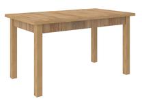 Valgomojo stalas išskleidžiamas ADRK Rodos 57, rusva sp., 140 - 180 cm x 80 cm x 76 cm