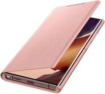 Telefono dėklas Samsung Galaxy Note 20 Ultra LED View Cover Brown, ruda sp., Samsung