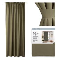 Naktinė užuolaida Restilo Oxford Pleat, žalia sp., 140 cm x 250 cm