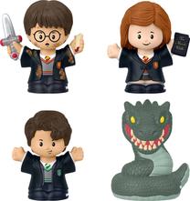 Figūrėlių rinkinys Mattel Fisher Price Harry Potter And The Chamber Of Secrets Enemies Of The Heir, Beware! HVG46, 7 cm, 4 vnt., įvairių spalvų