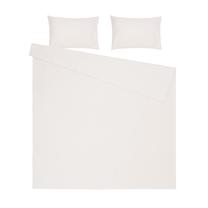 Patalynės užvalkalų komplektas Domoletti Solid BEIGE, šviesiai smėlinė, 50 x 70 cm, 200 x 220 cm, 3 d.
