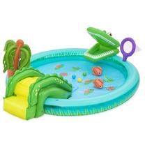 Надувная игровая площадка Bestway Crocodile, 224 см x 181 см, многоцветный