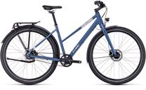 Dviratis miesto Cube Travel Pro Trapeze, 29 ", 20" rėmas, mėlyna sp./sidabro sp.