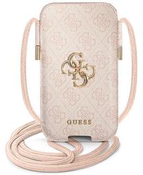 Telefono dėklas Guess GUPHL4GMGPI, rožinė sp., Universali