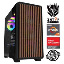 Стационарный компьютер Intop RM92067NS AMD Ryzen 7 5700X, DDR4 16 GB, SSD+HDD 250 GB 2 TB, AMD Radeon RX 9060 XT 16 GB GDDR6