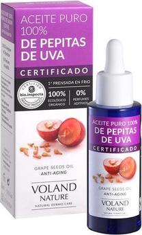 Veido aliejus Voland Nature Grape Seed Oil, 30 ml, 40+