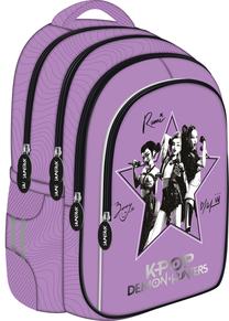 Kuprinė KPop Demon Hunters 4030302-0990, violetinė sp., 40 cm x 28 cm x 18 cm