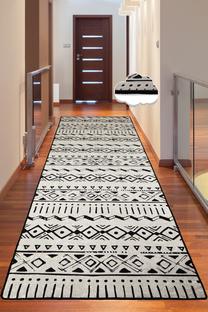 Kiliminis takas Conceptum Hypnose Again, juoda sp./ecru sp., 300 cm x 80 cm