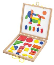 Attīstoša rotaļlieta VIGA Magnetic Blocks Shapes 59687