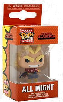 Брелок для ключей Funko POP! My Hero Academia All Might 43452, 4 см, многоцветный