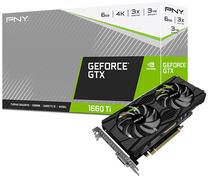 Видеокарта PNY GeForce GTX 1660 Ti VCG1660T6DFPPB, 6 ГБ, GDDR6