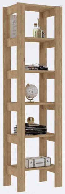 Pastatoma lentyna Kalune Design Creator 835PUQ5315, medžio sp., 180 cm x 49.8 cm x 33.6 cm